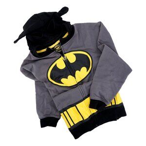 Batman Hooded Boy's Long Sleeves, Size Large (10/12)